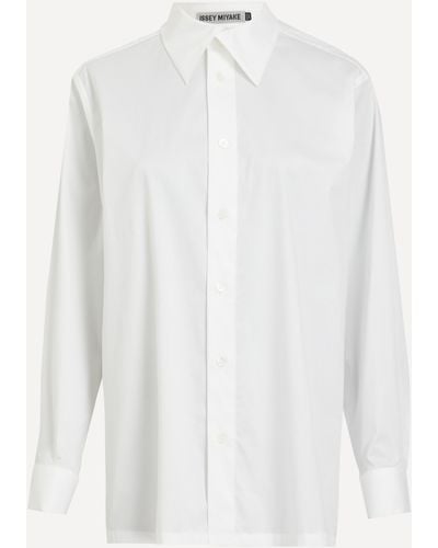 Issey Miyake Women's Fastened Shirt 2 - White