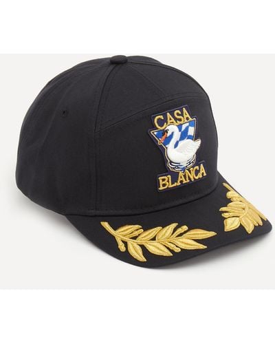 Casablancabrand Mens Par Avion Baseball Cap - Blue