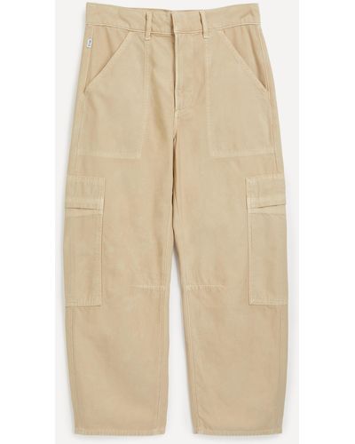 Citizens of Humanity Women's Marcelle Low Slung Cargo Pants 28 - Natural