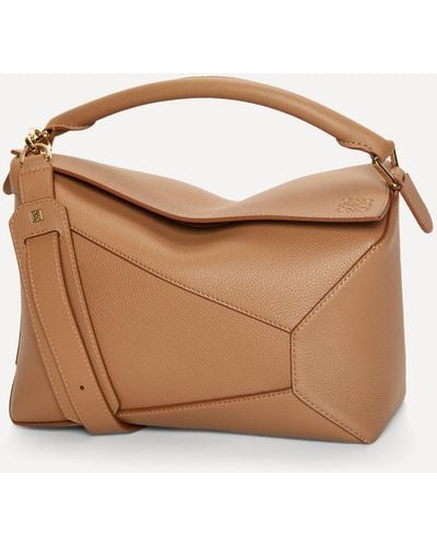 Loewe Women's Puzzle Edge Top Handle Bag One Size - Brown