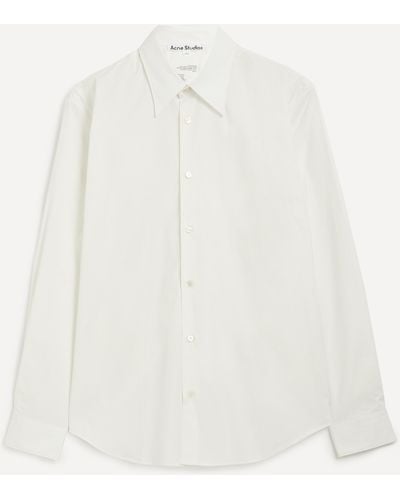 Acne Studios Mens Button-up Shirt 40/50 - White