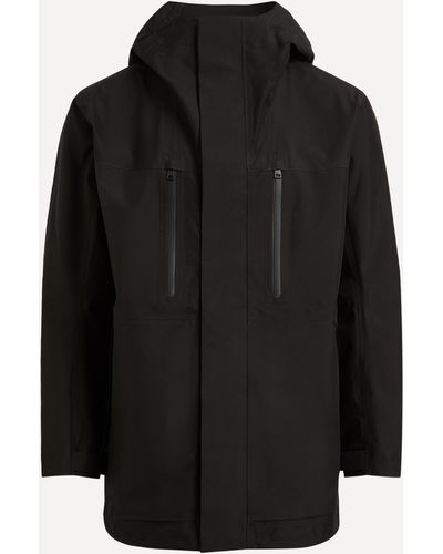 Norse Projects Mens Gore-tex 3l Hooded Parka - Black