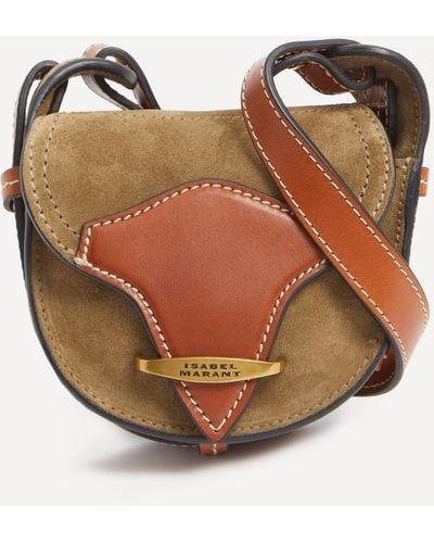 Isabel Marant Women's Mini Botsy Crossbody Bag One Size - Brown