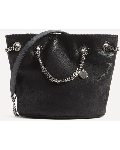 Stella McCartney Women's Falabella Chain-link Bucket Bag One Size - Black