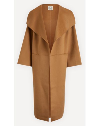 Totême Women's Wool-cashmere Coat - Brown