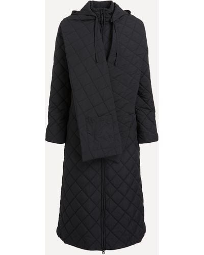 Paloma Wool Women's Otter Long Padded Puffer Coat Xs - Black