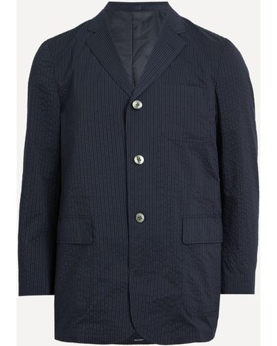 Beams Plus Mens 3b Box-fit Jacket 40/50 - Blue