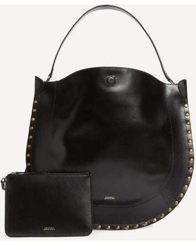Isabel Marant Women's Oskan Hobo Soft Shoulder Bag One Size - Black