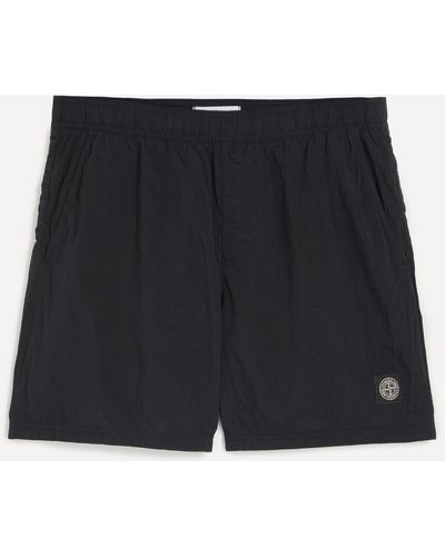 Stone Island Men's Econylon® Swim Trunks Black main image 1