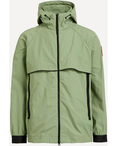 Canada Goose Mens New Faber Wind Hoody - Green