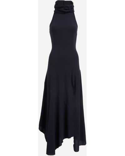 Paloma Wool Women's Megan Asymmetric Maxi-dress - Blue