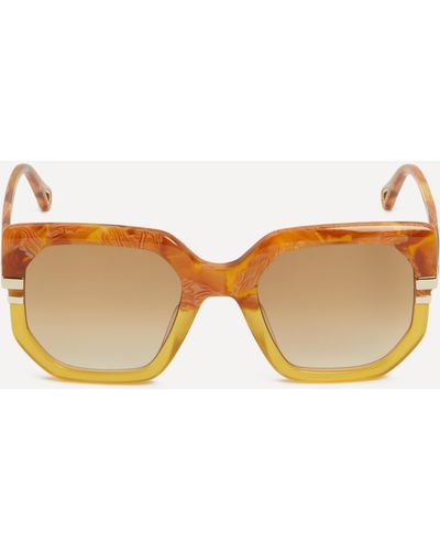Chloé Women's Oversized Square Sunglasses One Size - Natural