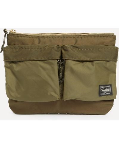 Porter-Yoshida and Co Mens Force Shoulder Bag One Size - Green