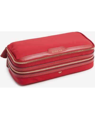 Anya Hindmarch Women's Make-up Pouch Bag One Size - Red