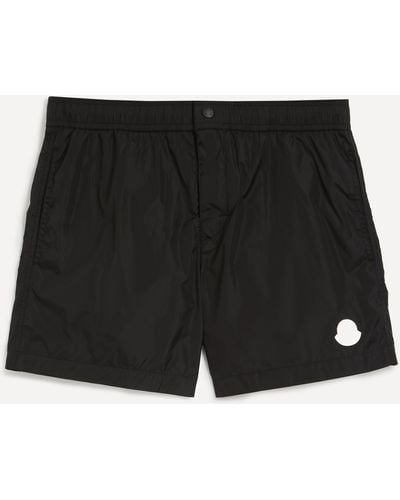 Moncler Mens Swim Shorts - Black