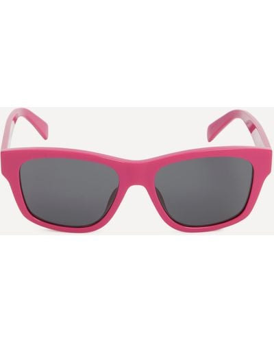 Celine Women's Acetate Square Sunglasses - Pink