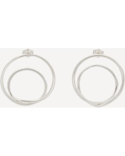 Studio Adorn Sterling Silver Mini Twist Hoop Earrings One - Natural