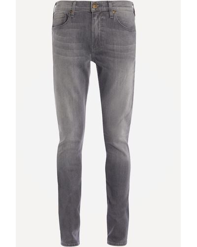 PAIGE Lennox Slim-fit Skinny Jeans - Grey