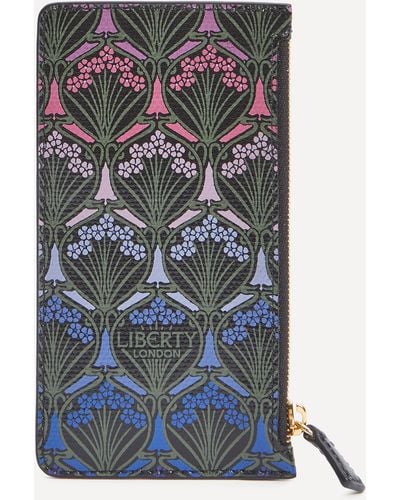 Liberty Women's Dusk Iphis Zipped Card Case One Size - Blue