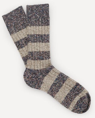 Pantherella Rockley Stripe Socks - Multicolour