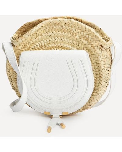 Chloé Women's Marcie Cross-body Basket Bag One Size - Metallic