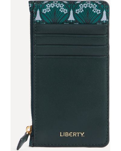 Liberty Women's Iphis Zipped Card Case One Size - Green