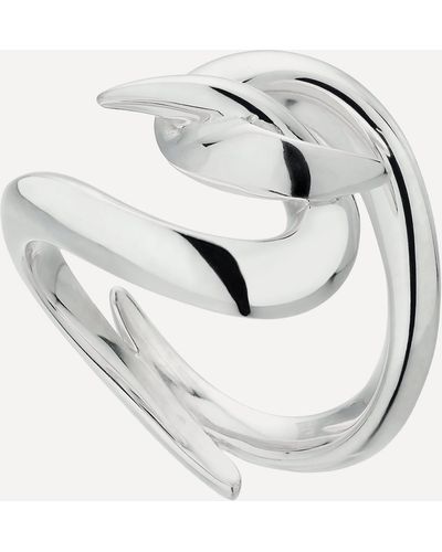 Shaun Leane Silver Hook Ring - Metallic