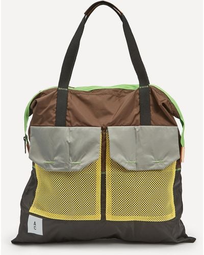 Ally Capellino Hank Packable Zip-top Nylon Backpack - Brown