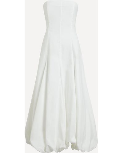 Paloma Wool Women's Globo Strapless Dress 14 - White