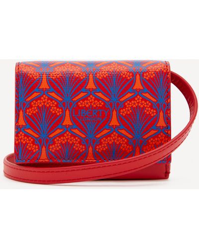 Liberty Women's Iphis Card Case On Strap - Red