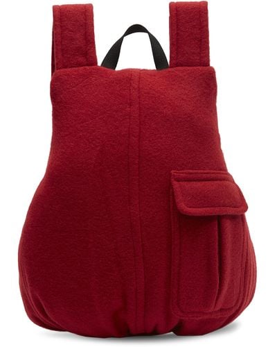 Eastpak X Raf Simons Ricceri Coat Backpack - Red