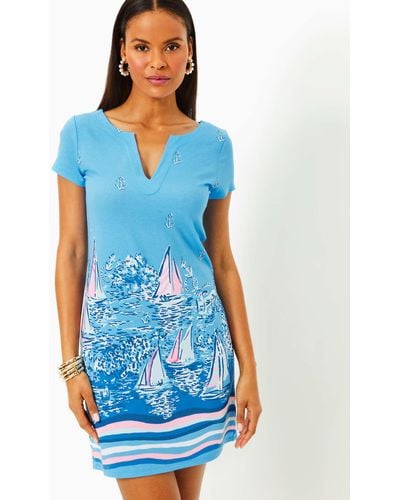 Lilly Pulitzer Upf 50+ Sophiletta Dress - Blue