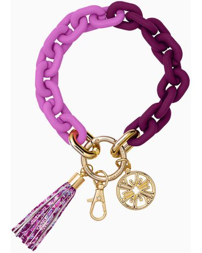 Lilly Pulitzer Key Chain Bangle - Pink