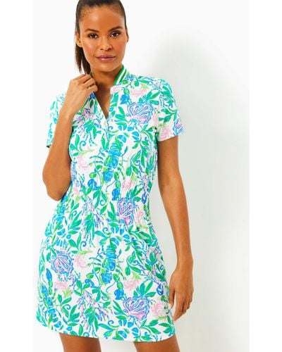 Lilly Pulitzer Upf 50+ Luxletic Love Active Dress - Blue