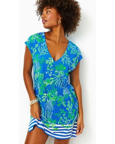 Lilly Pulitzer Talli Cover-up - Blue