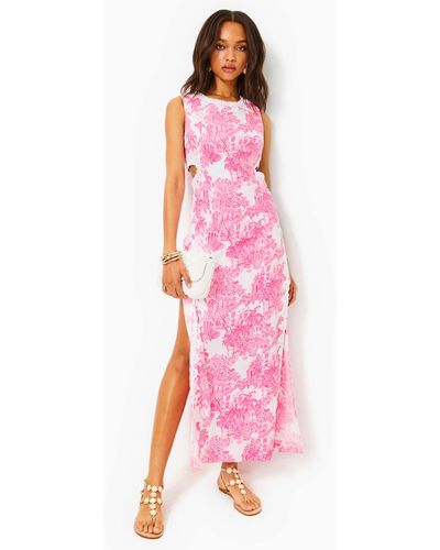 Lilly Pulitzer Harlyn Maxi Romper - Pink