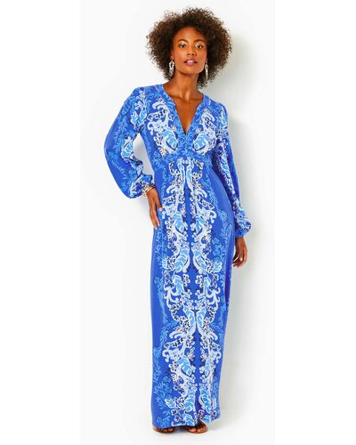 Lilly Pulitzer Wexlee Maxi Dress - Blue