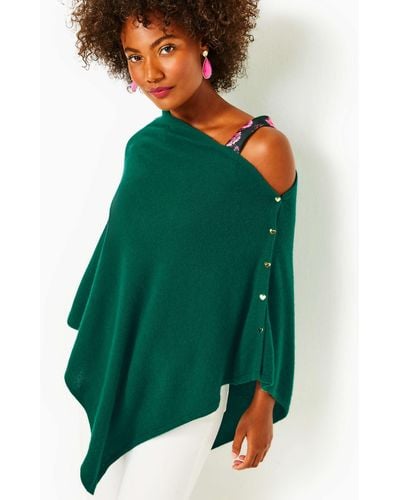 Lilly Pulitzer Harp Cashmere Wrap - Green