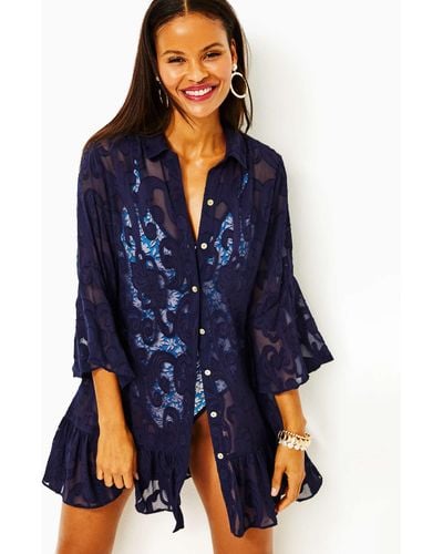 Lilly Pulitzer Linley Cover-up - Blue