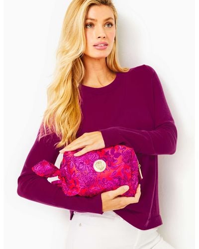 Lilly Pulitzer Pippa Pouch - Purple