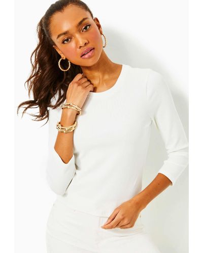 Lilly Pulitzer Alans Knit Top - White