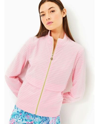 Lilly Pulitzer Upf 50+ Luxletic Cocos Jacket - Pink