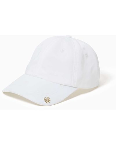 Lilly Pulitzer Solid Run Around Hat - White