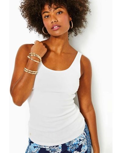 Lilly Pulitzer Halee Tank Top - White