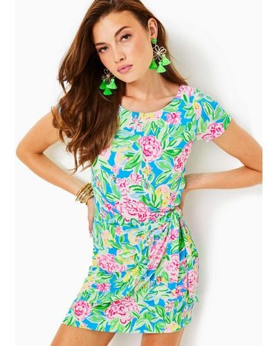 Lilly Pulitzer Bryson Skirted Romper - Multicolor