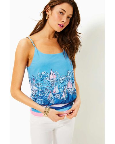 Lilly Pulitzer Cannavale Knit Top - Blue