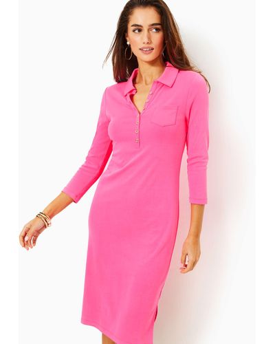 Lilly Pulitzer Reema Polo Dress - Pink