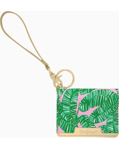 Lilly Pulitzer Snap Id Card Case - Green