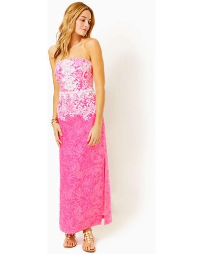 Lilly Pulitzer Kristella Cotton Maxi Dress - Pink