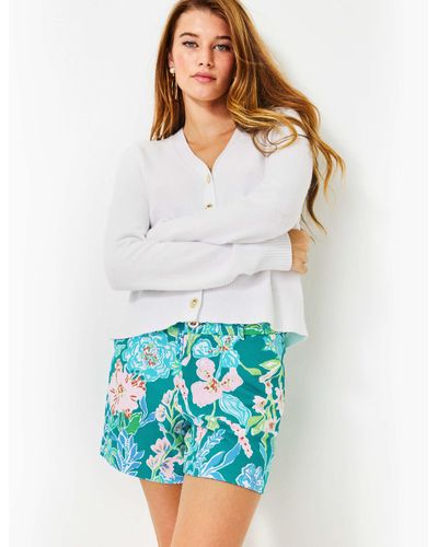 Lilly Pulitzer 5" Callahan Mid Rise Short - White